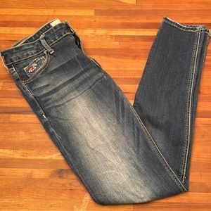 Hollister Skinny Dark Wash Jeans Womans Size 5 / 27W x 30L